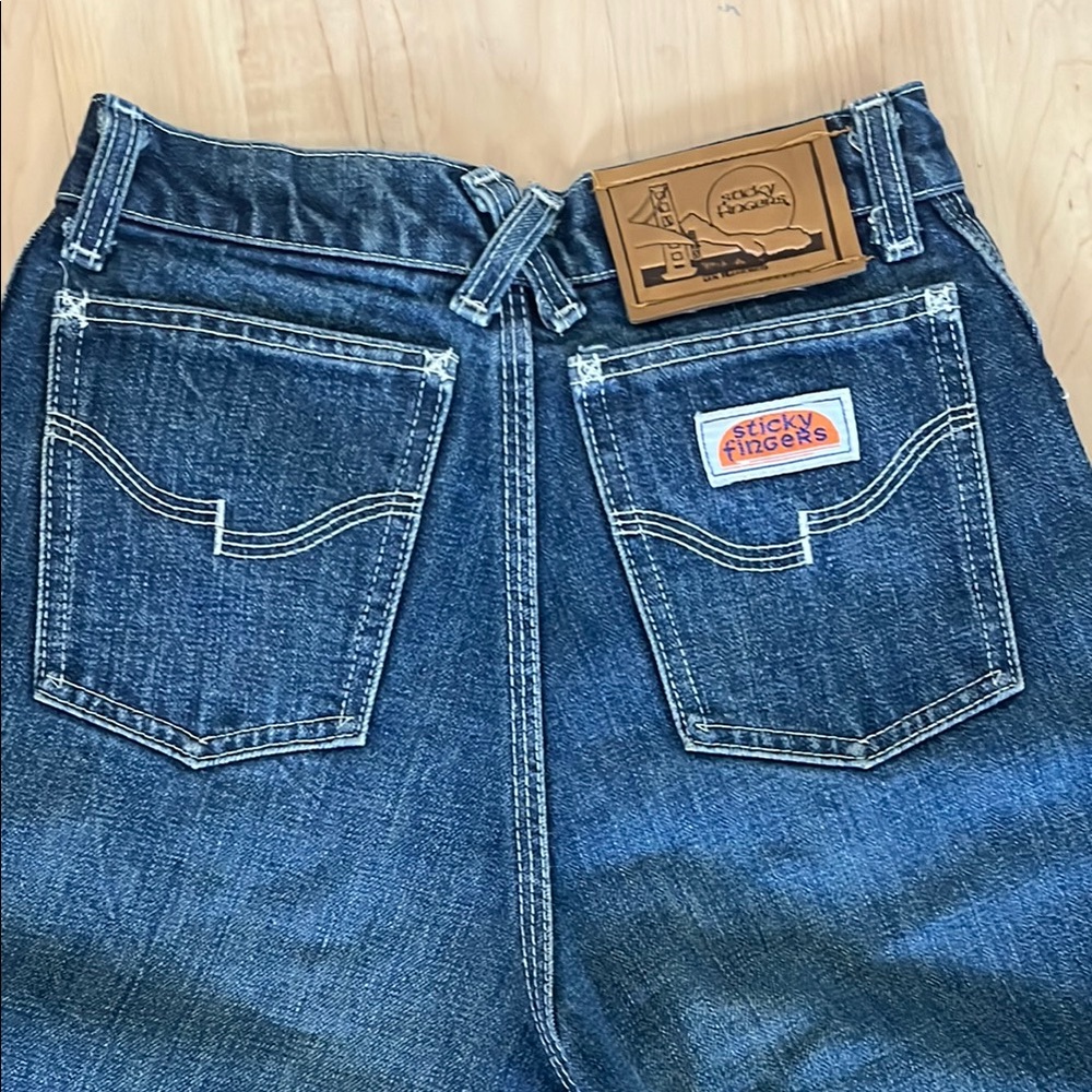Vintage Women's Classic Blue Flare Jeans